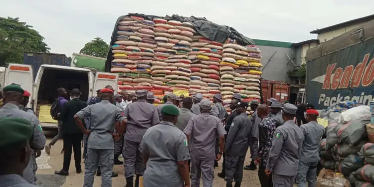 Customs suspends sale of seized food items over stampede