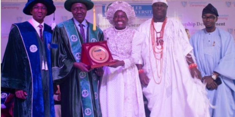 Caleb University 13th Convocation: Focus on Positive Side Of Nigeria, Ooni Tells Nigerians