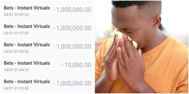 I’m in a big mess – Man cries out after losing mother’s N8Million to Sporty bet
