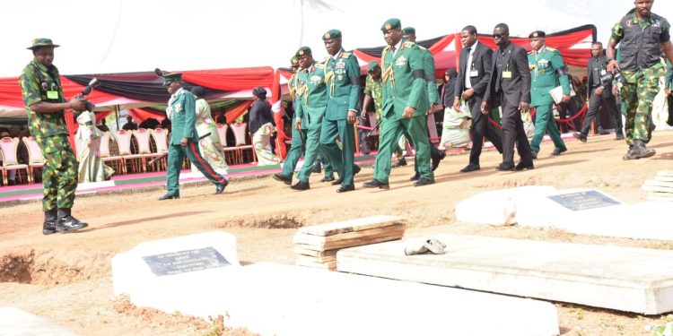 Delta 17: Tinubu, Govs Pay Final Respects As Military Buries Gallant Soldiers