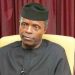 Osinbajo gets surprise birthday treat at Herbert Wigwe-inspired lecture series