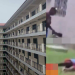 Cleaner jumps from the 7th floor when caught trying to rape a student
