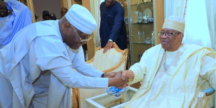 Atiku visits Babangida, Abdulsalami in Niger state
