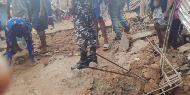 Multiple deaths feared as two-storey building collapses in Anambra market