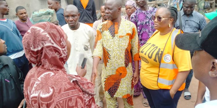 Lipede Market Fire Outbreak: Funmi Efuwape, Omolaja Majekodunmi, Others Visit Scene, Commiserate With Victims