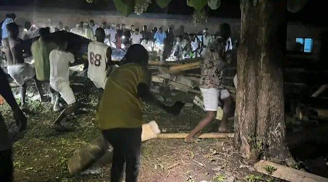 Corps members injured as hostel wall collapses in Ekiti NYSC orientation camp