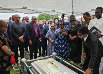 Onyeka Onwenu buried in Lagos