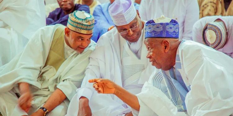 Ganduje, Kwankwaso join other bigwigs as Atiku’s daughter weds