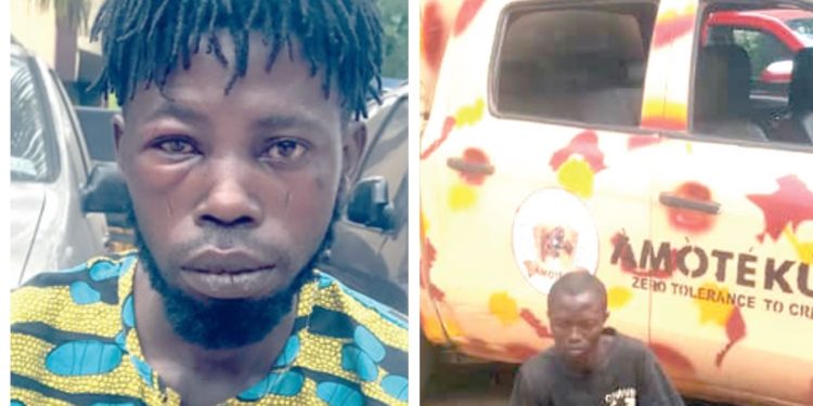 We get N5,000 for each human head — Two grave robbers arrested in Oyo reveal