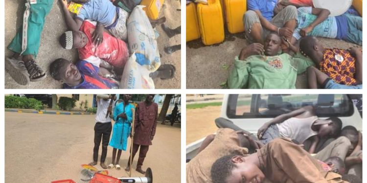 Protest: Security operatives arrest looters, recover stolen items in Kano