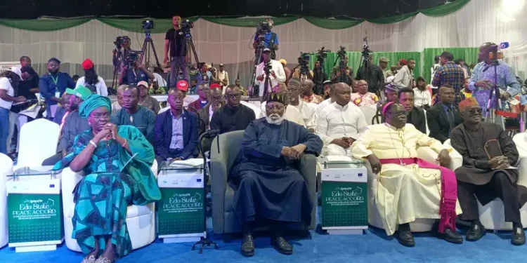 PDP declines, as APC, 16 others sign Edo election peace accord