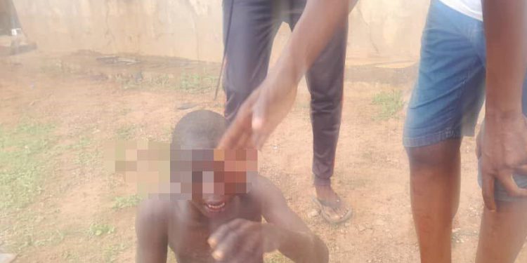 18-year-old boy sets house ablaze after stealing foodstuff, other items with his gang in Kwara