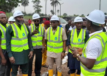 Obaseki kicks as Philip Shaibu inspects projects as Deputy Governor