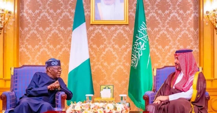 Saudi crown prince ‘commends’ Tinubu over economic reforms