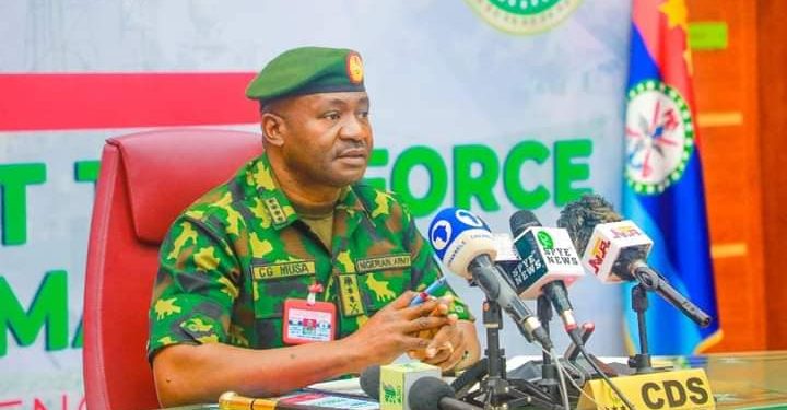 Only 30% military action needed to tackle insecurity, says army chief