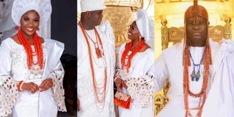 Queen Ashley celebrates Ooni’s wisdom & grace as he marks 9 years of coronation