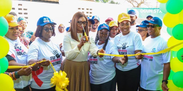 GBV: Mrs Abiodun Commissions SARC Center, Cautions Men On Sexual Assault Against Women, Girls