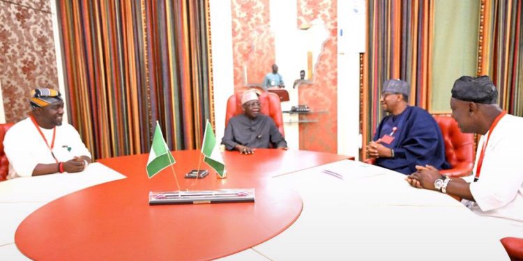 National Sports Commission Leadership Meets President Bola Ahmed Tinubu in Aso Villa