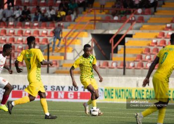 Nasiru Return To Action, Score Outrageous Goal Against Abia Warriors In Maiduguri – MD 17 – Usman Bature
