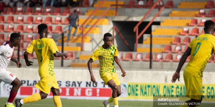 Nasiru Return To Action, Score Outrageous Goal Against Abia Warriors In Maiduguri – MD 17 – Usman Bature