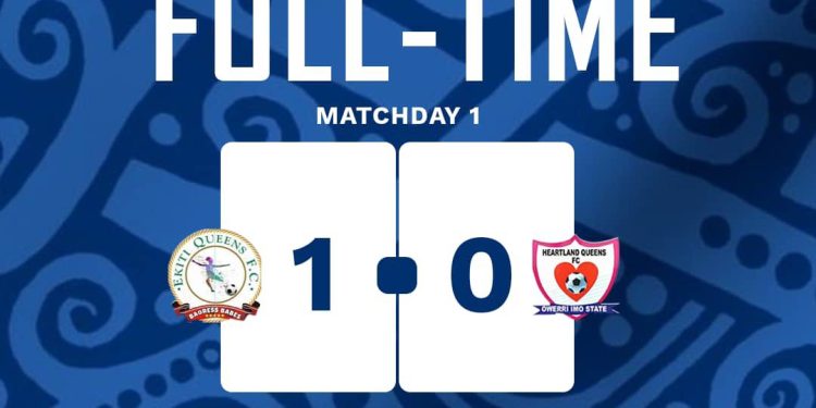Heartland Queens fell to Ekiti Queens in NWFL Premiership opener