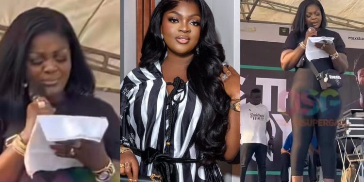 “Please pray for me to have children” – Eniola Badmus breaks down in tears as she begs Nigerians; netizens react