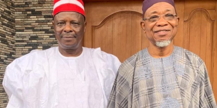 Kwankwaso, Aregbesola meet in Lagos, ‘discuss national issues’
