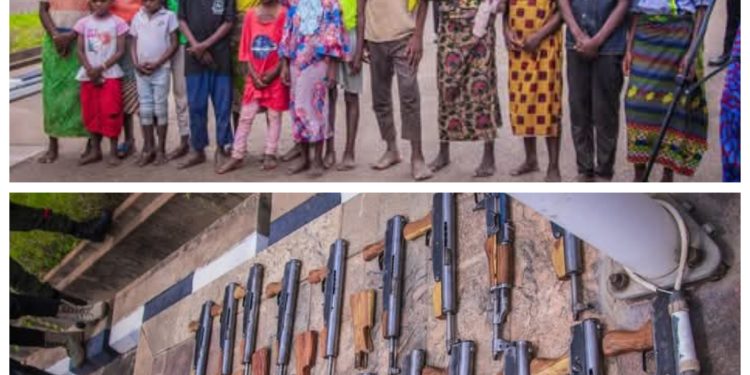Police rescue 17 kidnap victims in Kaduna, recover 21 AK-47 rifles
