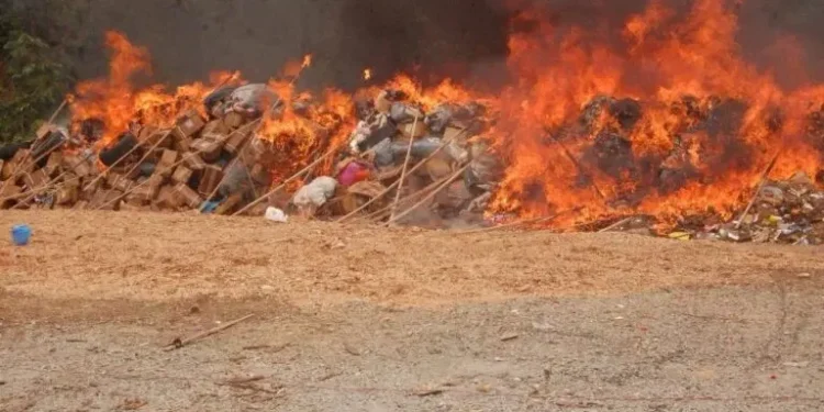 Tanker Explosion destroys cars, motorcycles, others valuables in Ibadan