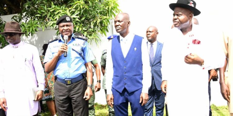 Gov. Diri Presents 31 Vehicles To Security Agencies