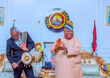 Amen, we are all together’ — Adeleke joins Gbajabiamila in prayer for APC