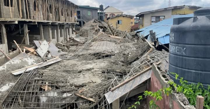 Another two-storey building collapses in Lagos