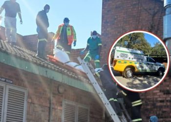 Man found dead on police station roof