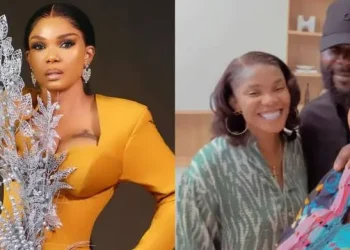 Controversy as Iyabo Ojo, Toyin Abraham links up with Seyi Tinubu [Video]