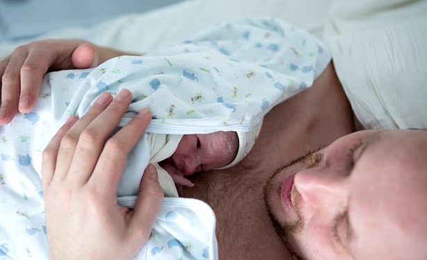 Baby girl grows ‘micropenis’ after absorbing testosterone from laying on her father’s chest