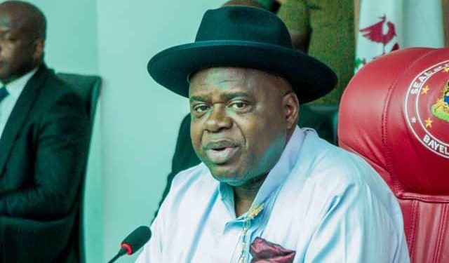 Gov Diri Congratulates Re-elected NGE President, Anaba