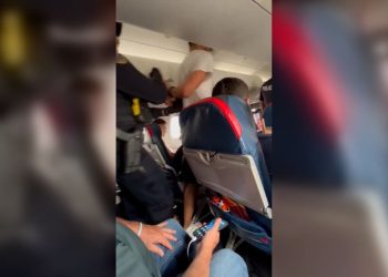 Plane makes emergency landing after Passenger tries to open door mid-flight