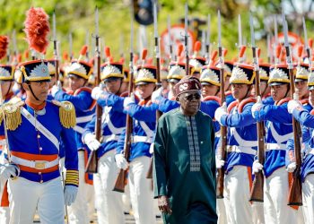 Brazil welcomes President Tinubu with full military honours