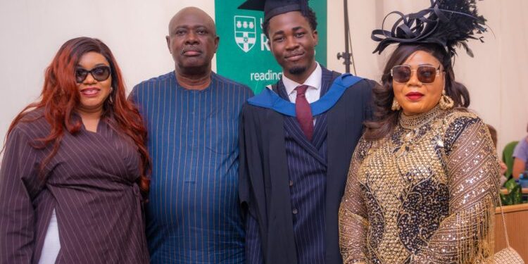 Lokpobiri Celebrates Son’s Academic Achievement From UK University