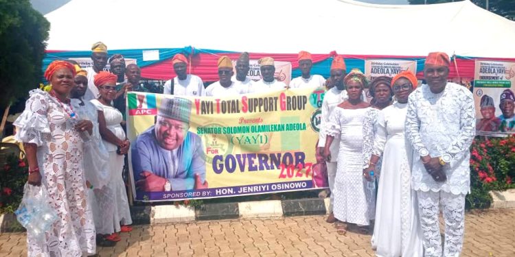 ‘Yayi Total Support Group’ Storms Ijebu-Igbo, Mobilises Members For Birthday, 2027 Endorsement