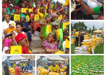 Ogah Distributes Items Worth Millions to Constituents, Calls for Family Faithfulness