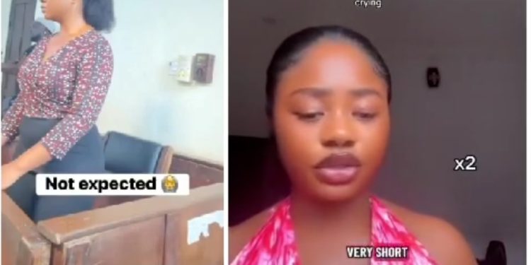 Lady breaks silence after man drags her to court for collecting tfare and not showing up
