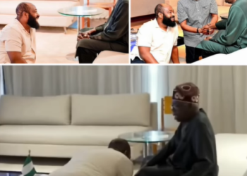 Trending video of Niger state gov, Mohammed Umar Bago, prostrating to greet President Tinubu