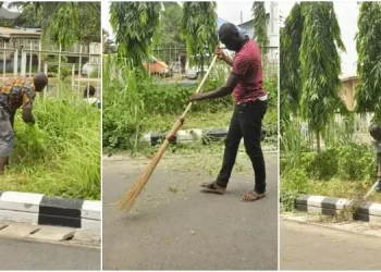 Edo Govt under fire for allegedly forcing teachers to cut Grass 
