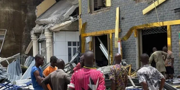 Lagos Begins Demolition Of Illegal Buildings At Trade Fair Complex