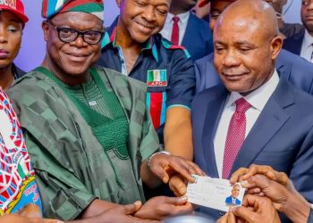 Enugu governor Peter Mbah dumps PDP, joins APC