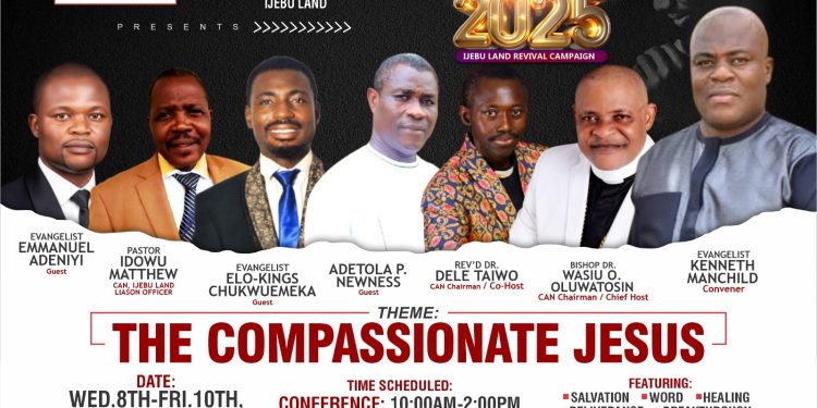 Ijebuland Set For 3-Day Power-Packed Crusade
