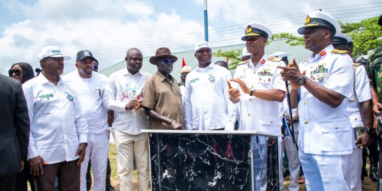 NDDC Unveils State Of The Arts Strategic Naval Location In Bayelsa