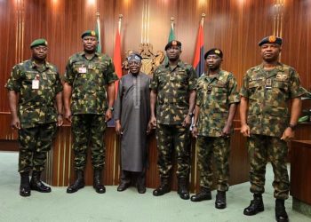 Tinubu holds first security meeting with new service chiefs