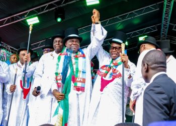 We Tried To Save PDP, Says Diri At Formal Defection To APC